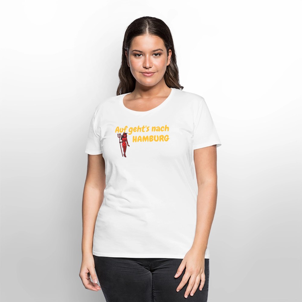 Auf geht's nach HAMBURG - Weiß