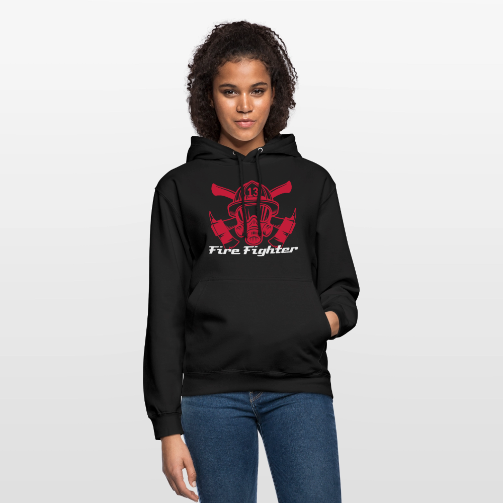 SSW2603 Fire Fighter Unisex Hoodie - Schwarz