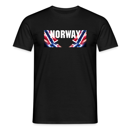 SSW2534 Flag of Norway - Schwarz