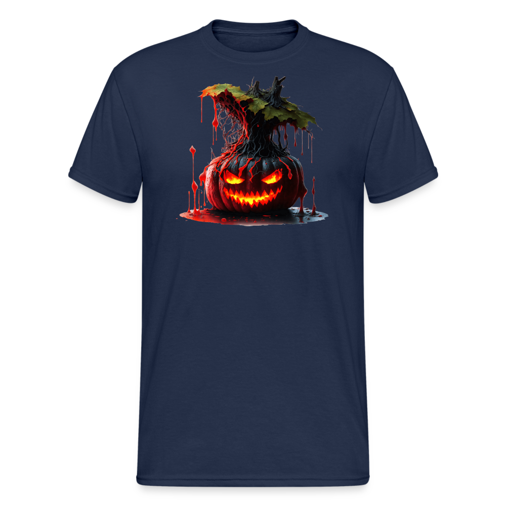 SSW22561 Gruseliger_Halloween-Kuerbis_mit_blutigen_Augen - Navy