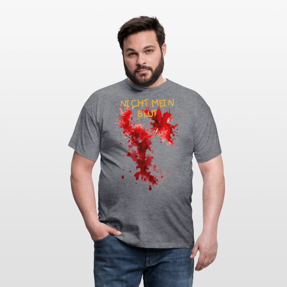 SSW2551NICHT MEIN BLUT - Graphit meliert