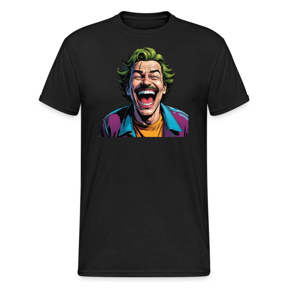 SSW2204 Mann_Lachen - Schwarz