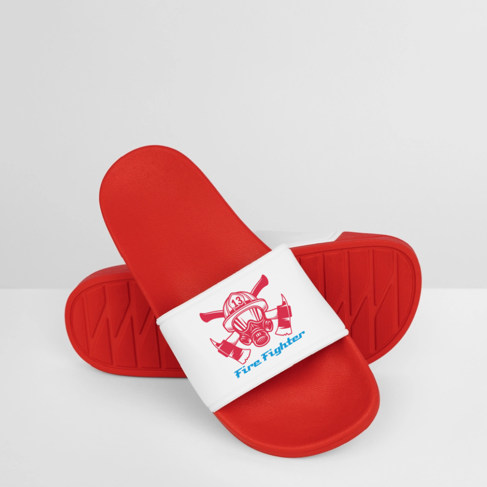 SSW2599Fire Fighter Badelatschen Frauen - Rot