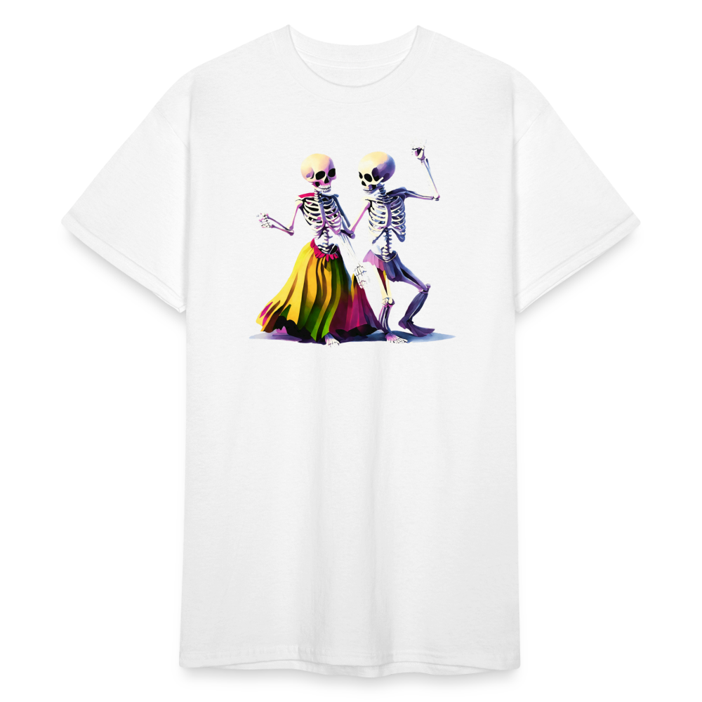 SSW2259Bunte_tanzende_Skelette - Weiß