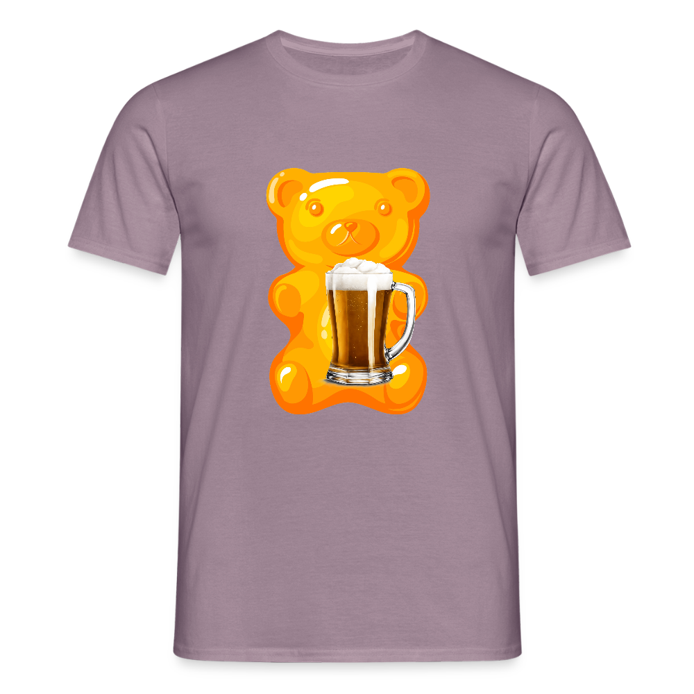SSW2506Gummibär mit Bier - Lilagrau