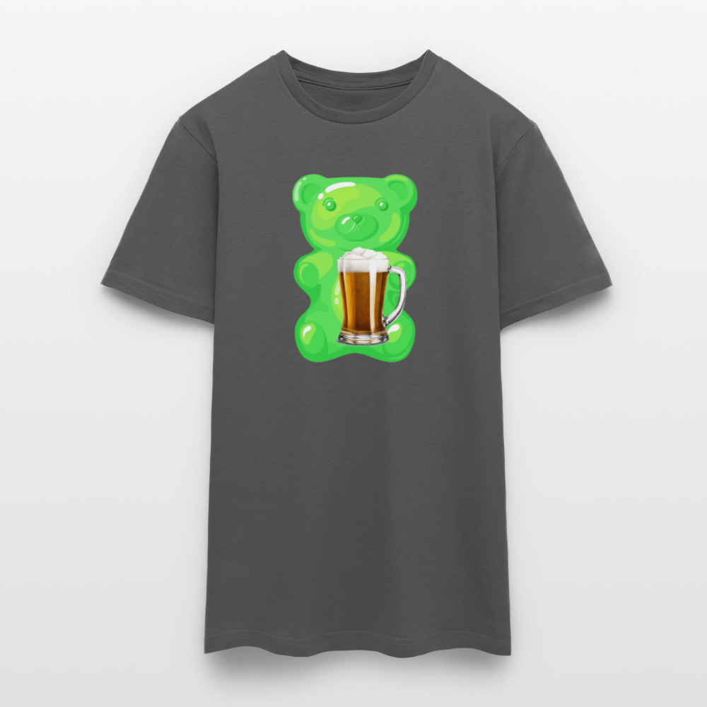 SSW2507Gummibär grün mit Bier - Anthrazit