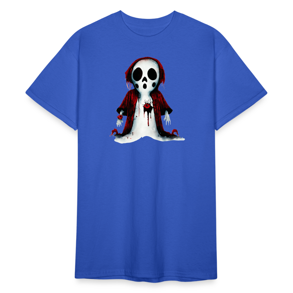 SSW2265Gruselige_weisshaarige_Figur_mit_blutigen_Augen_un - Königsblau