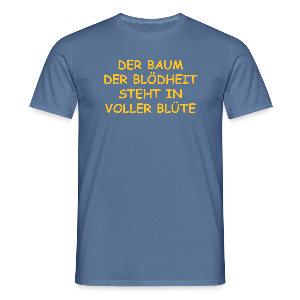 SSW2510DER BAUM DER BLÖDHEIT STEHT IN VOLLER BLÜTE - Taubenblau