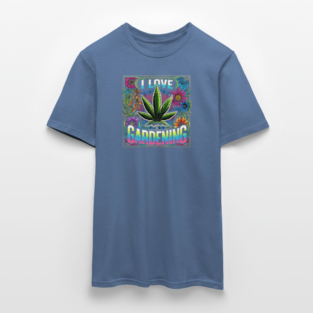SSW2497Cannabisblume - Taubenblau