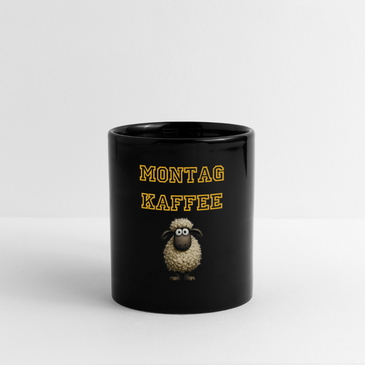SSW2571 Montag KAFFEE Schaf - Schwarz