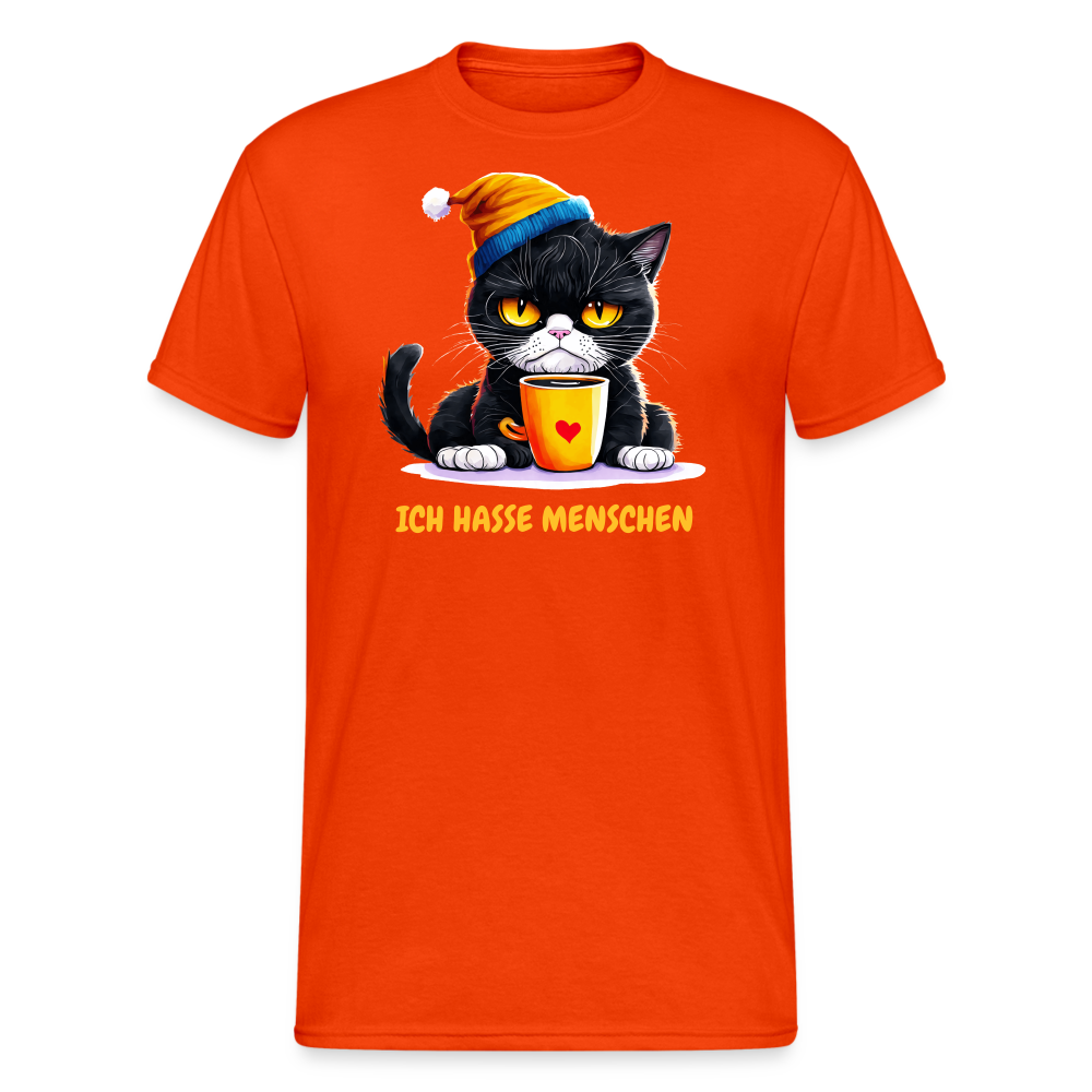 SSW2279ICH HASSE MENSCHEN - kräftig Orange