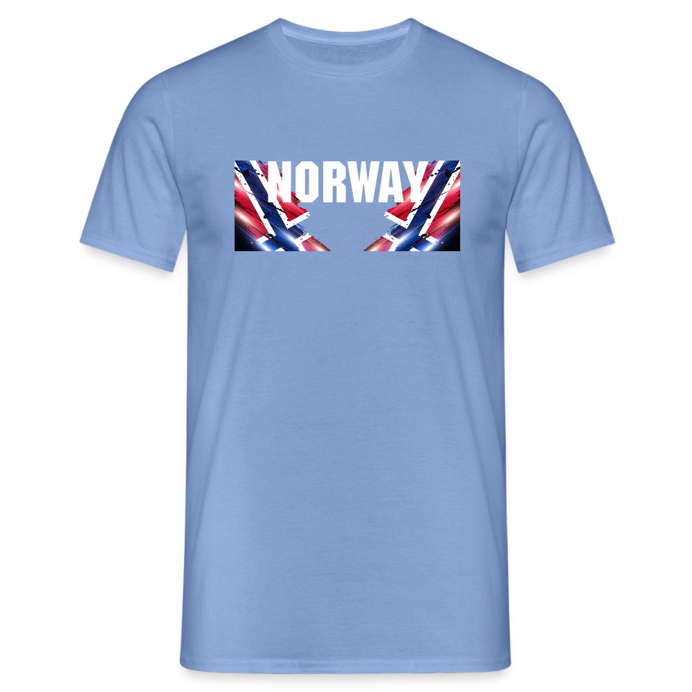 SSW2534 Flag of Norway - carolina blue