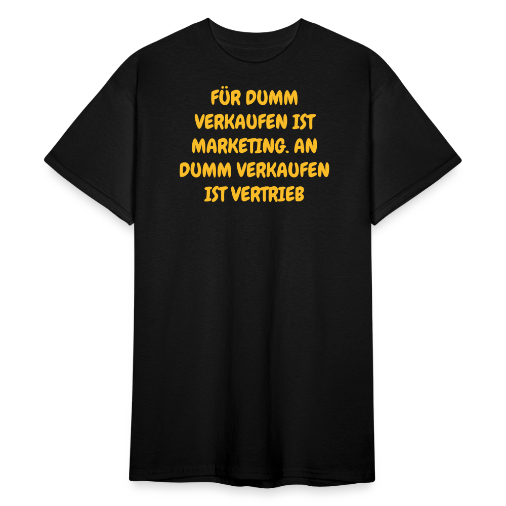SSW2421FÜR DUMM VERKAUFEN IST MARKETING. AN DUMM VERKAUFEN IST VERTRIEB - Schwarz