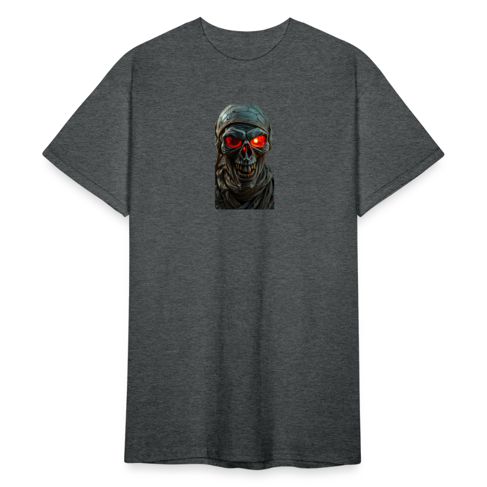 SSW2251Skull1 - Dunkelgrau meliert