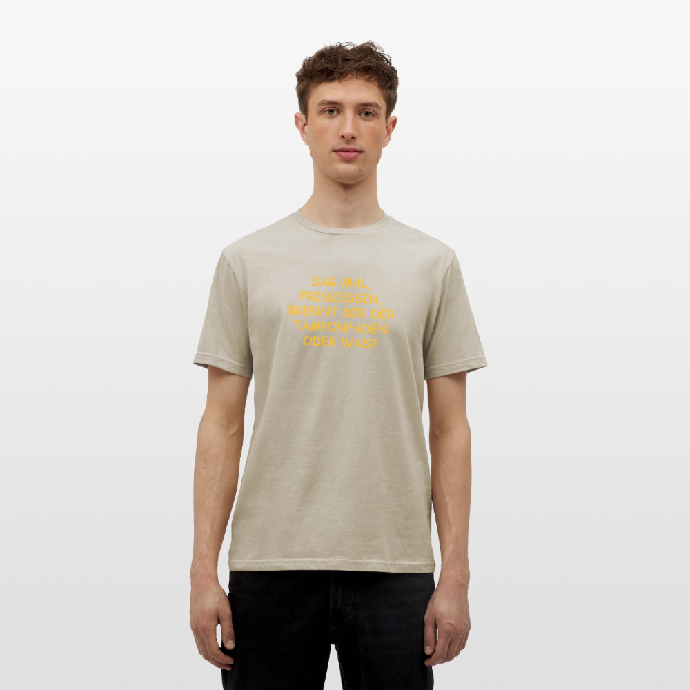 SSW2520SAG MAL, PRINZESSIN, BRENNT DIR DER TAMPONFADEN ODER WAS? - Sandbeige