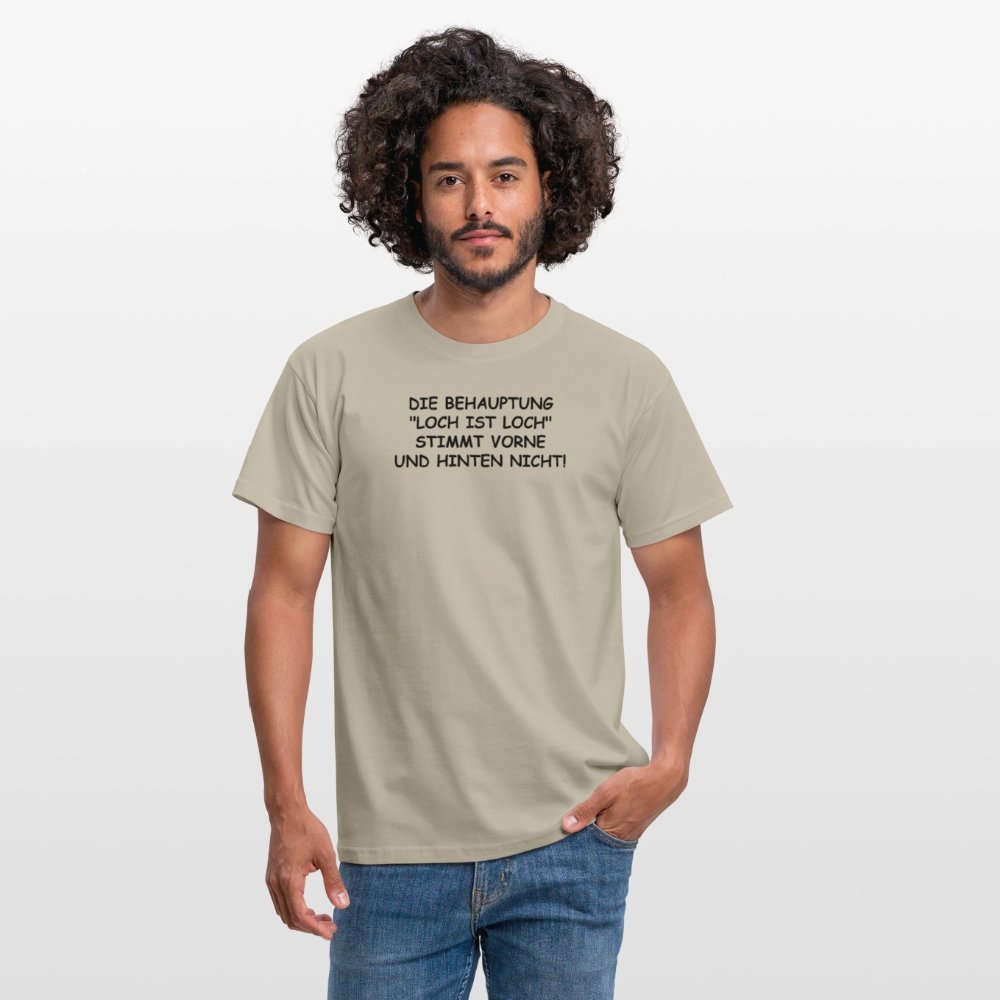 SSW2542DIE BEHAUPTUNG "LOCH IST LOCH" STIMMT VORNE UND HINTEN NICHT! - Sandbeige