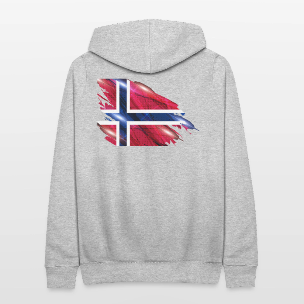 SSW2537 Flag of Norway - Hellgrau meliert