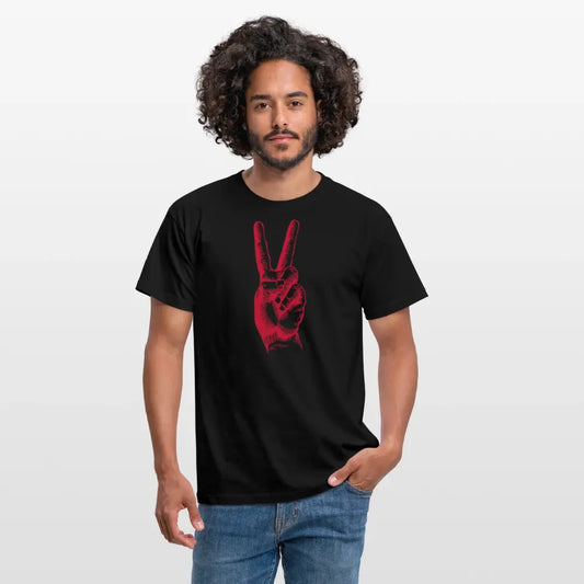 Peace Hand - Schwarz