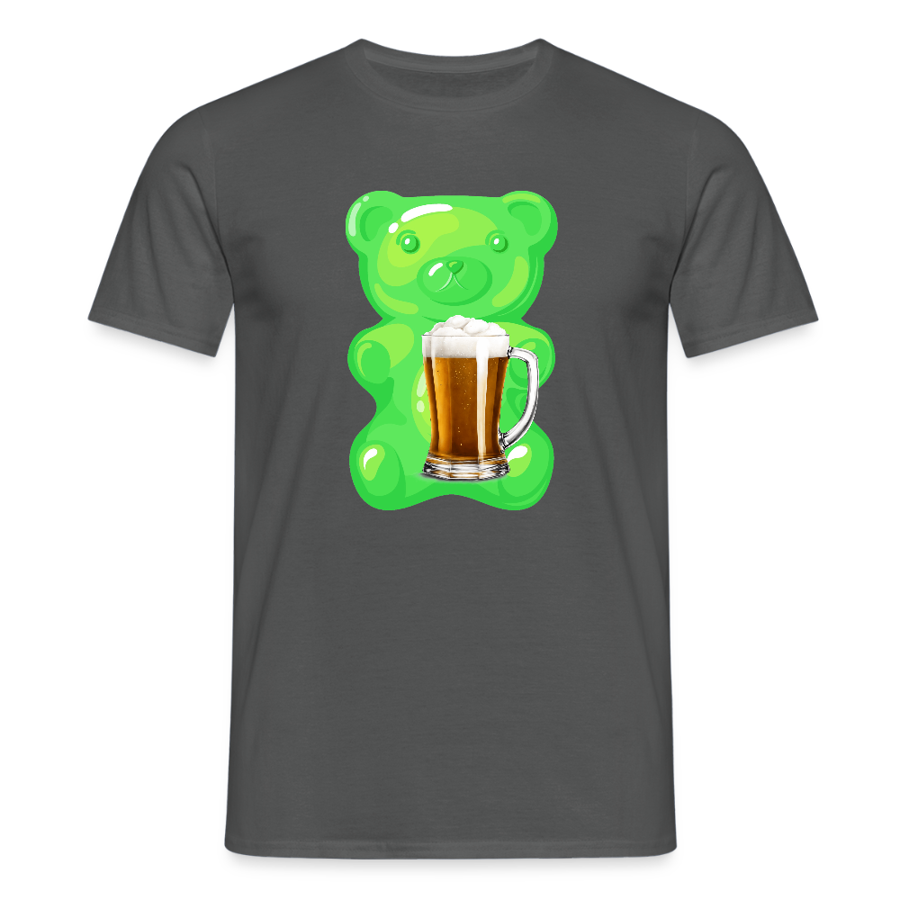 SSW2507Gummibär grün mit Bier - Anthrazit