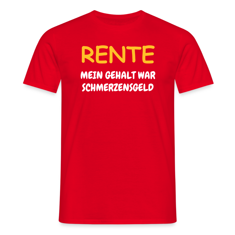 SSW2512RENTE MEIN GEHALT WAR SCHMERZENSGELD - Rot