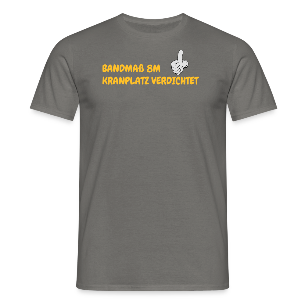 BANDMAß 8M KRANPLATZ VERDICHTET - Graphit