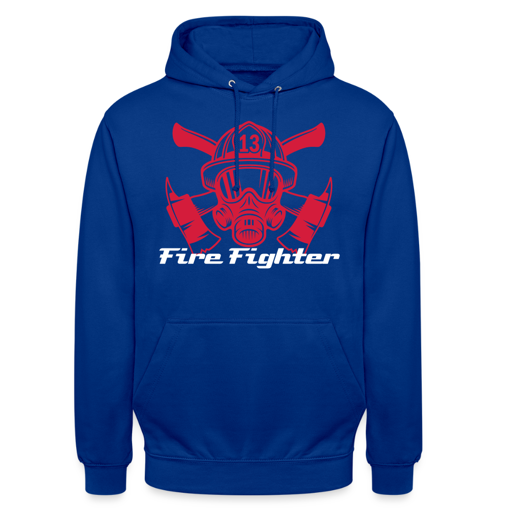 SSW2603 Fire Fighter Unisex Hoodie - Royalblau