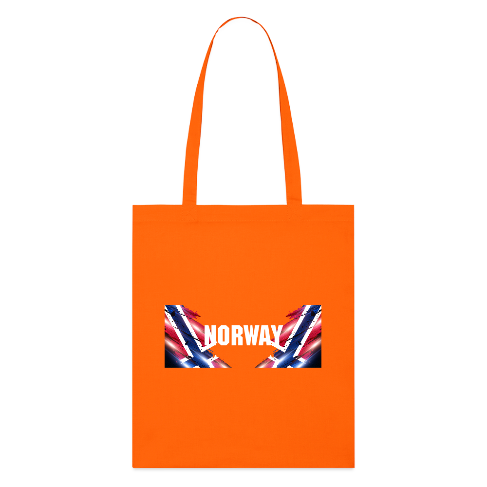 SSW2529 Stofftasche Flag of Norway - Tieforange