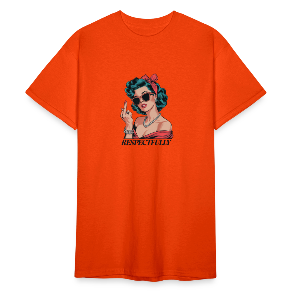 SSW2435Mittelfinger - kräftig Orange