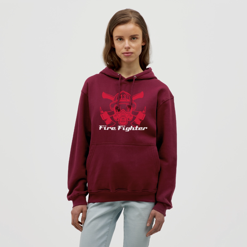 SSW2603 Fire Fighter Unisex Hoodie - Bordeaux