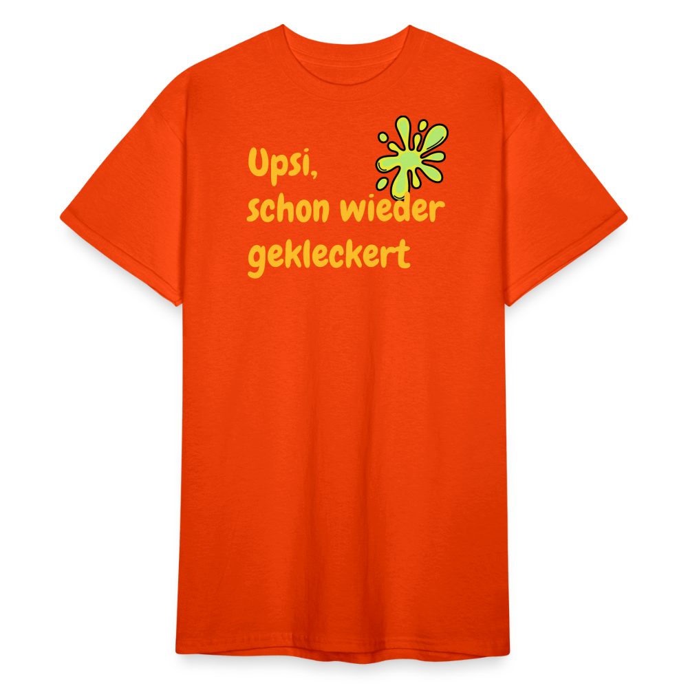 SSW2430Upsi, schon wieder gekleckert - kräftig Orange