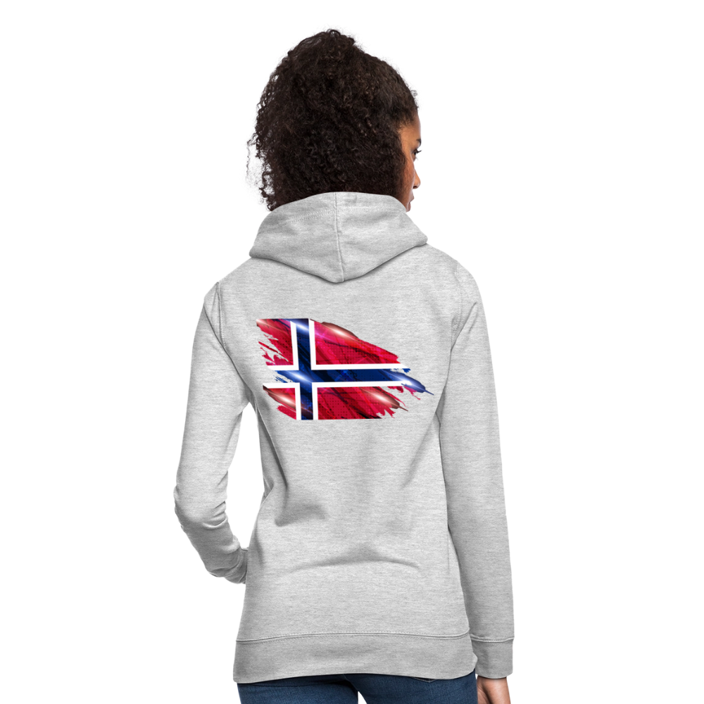 SSW2537 Flag of Norway - Hellgrau meliert