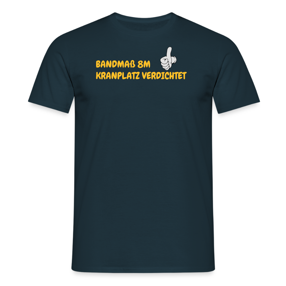 BANDMAß 8M KRANPLATZ VERDICHTET - Navy