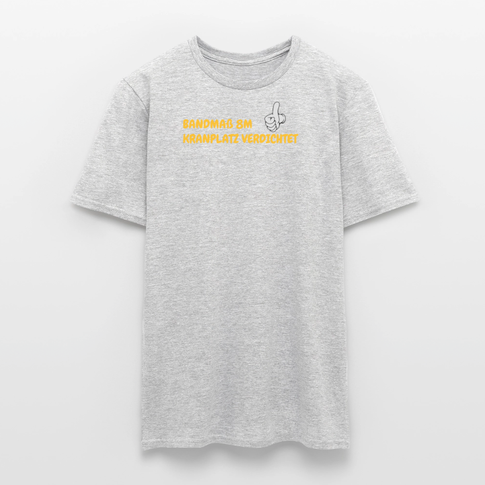 BANDMAß 8M KRANPLATZ VERDICHTET - Grau meliert