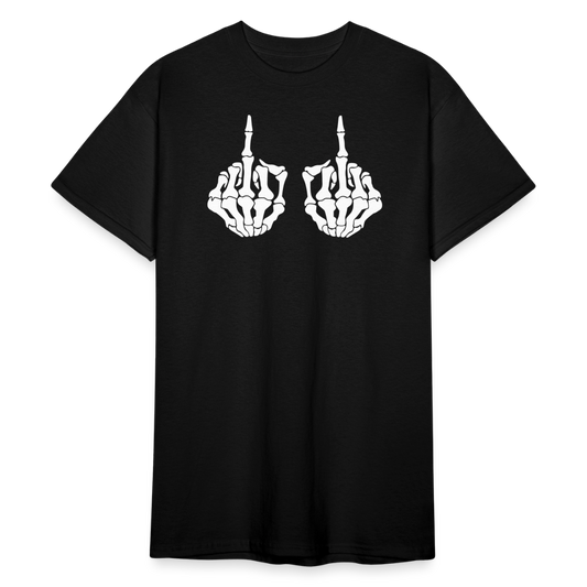 SSW2298Skull Doppel Finger - Schwarz