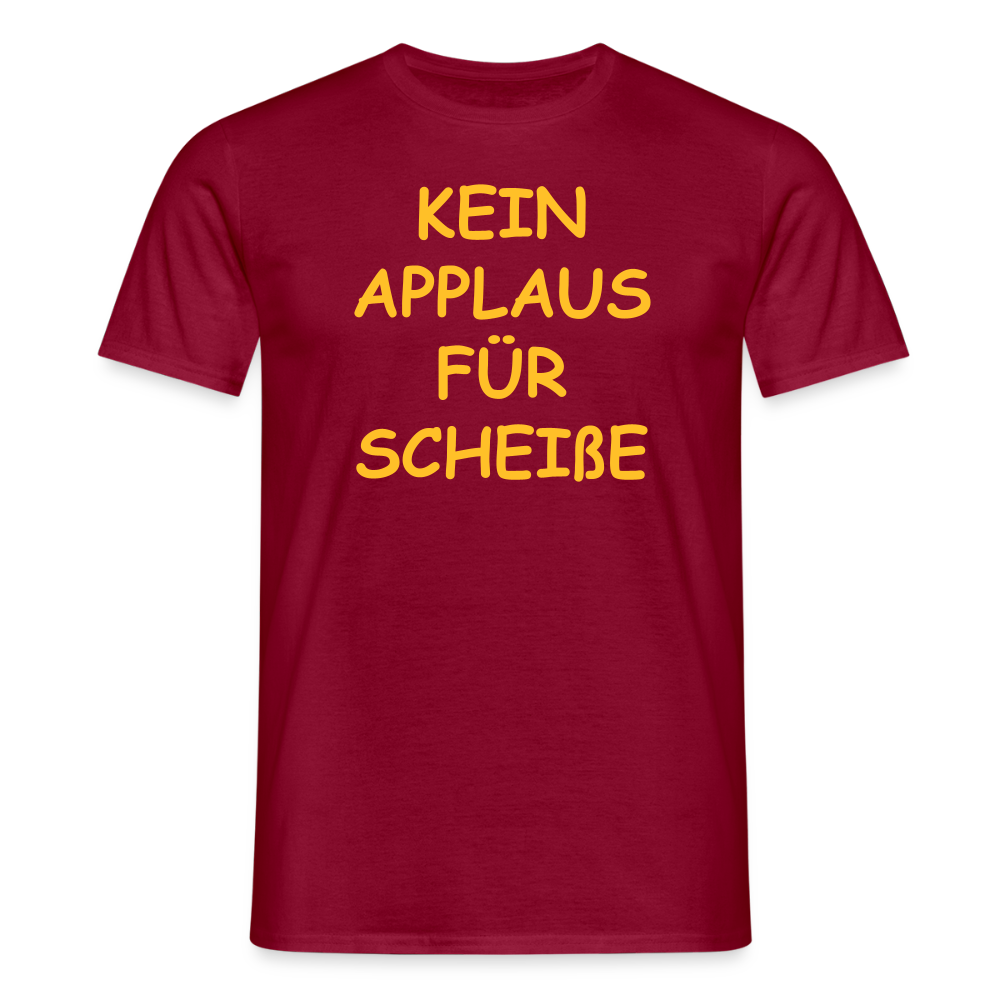 SSW2513KEIN APPLAUS FÜR SCHEIßE - Ziegelrot