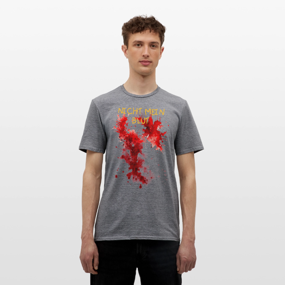 SSW2551NICHT MEIN BLUT - Graphit meliert