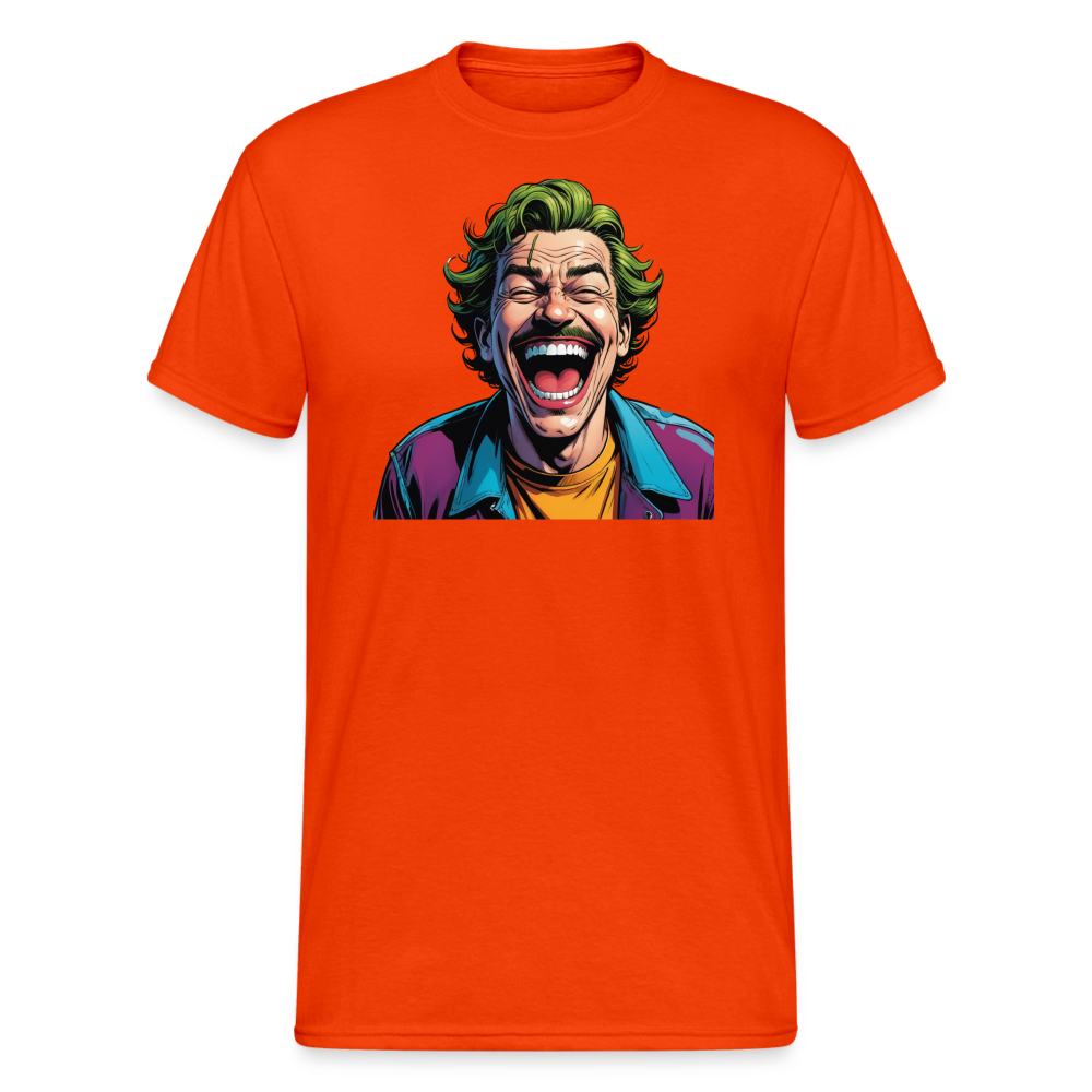 SSW2204 Mann_Lachen - kräftig Orange