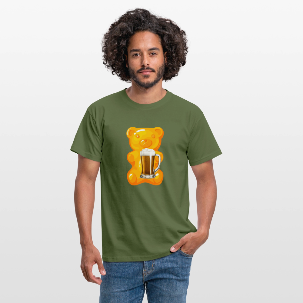 SSW2506Gummibär mit Bier - Militärgrün