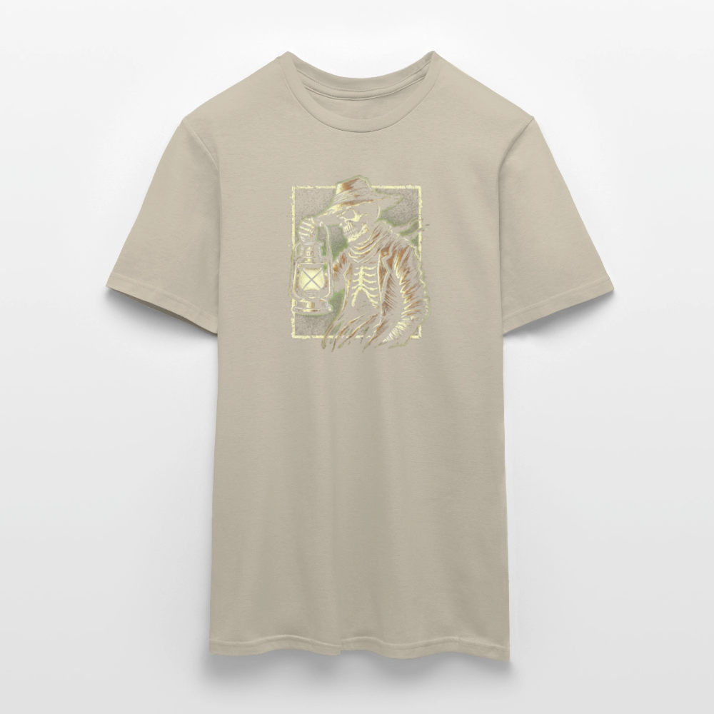 SSW2504Skeleton Holding a Lantern Gritty - Sandbeige