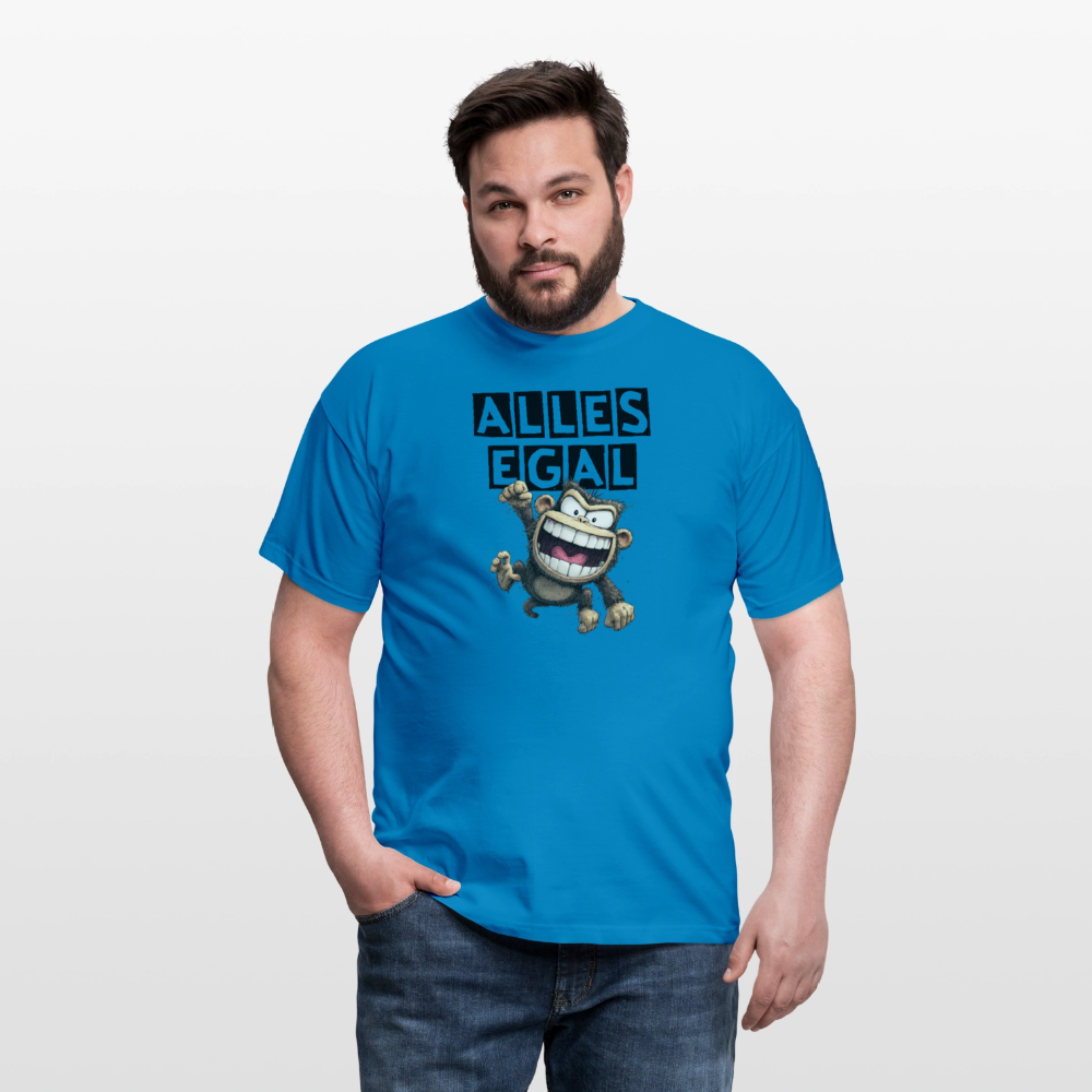 SSW2576 ALLES EGAL AFFE - Royalblau