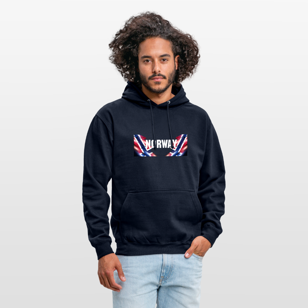 SSW2533 Kapuzenpulli Flag of Norway - Navy