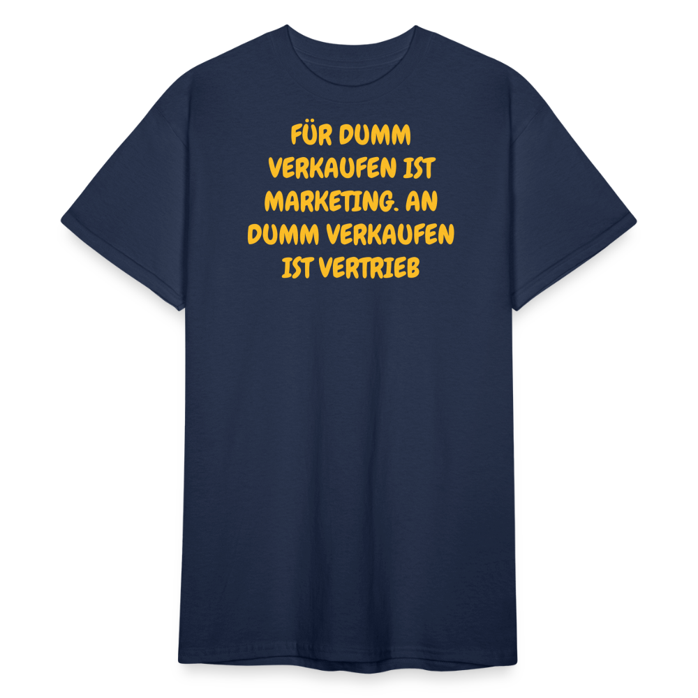 SSW2421FÜR DUMM VERKAUFEN IST MARKETING. AN DUMM VERKAUFEN IST VERTRIEB - Navy