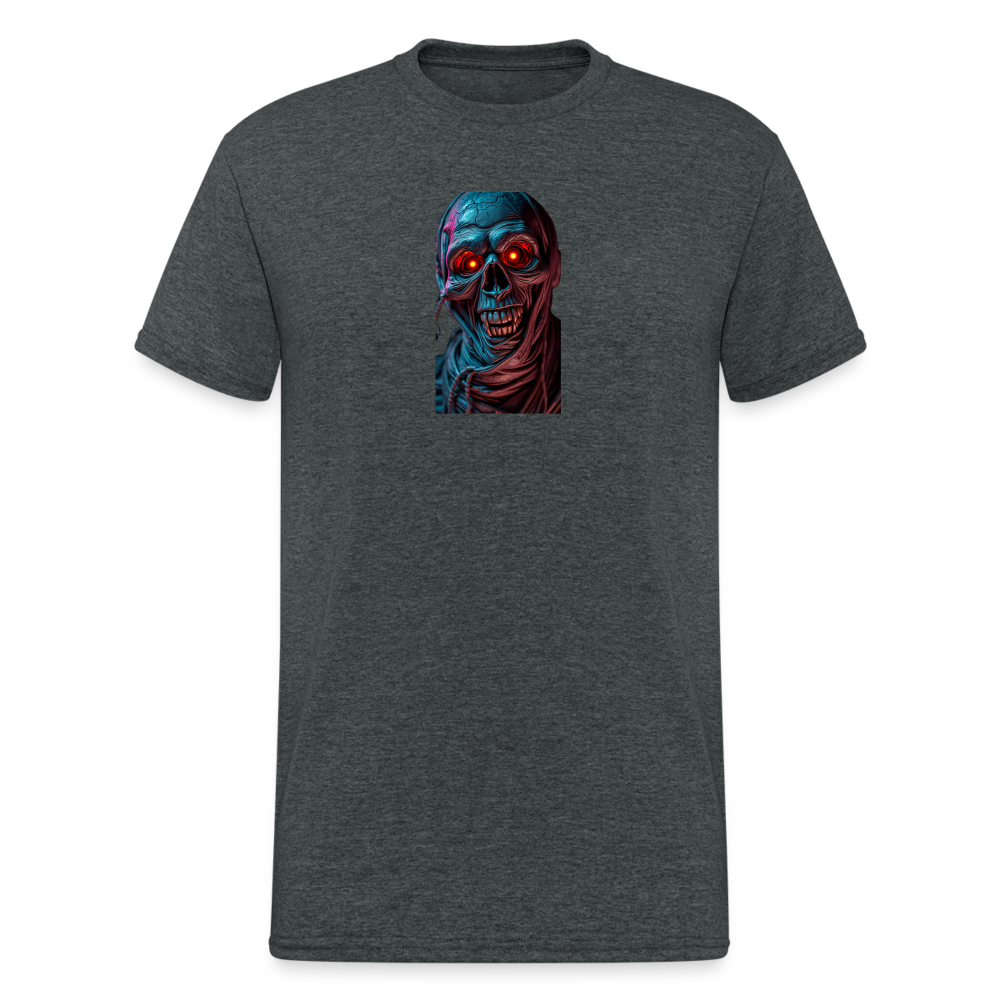 SSW2247Skull2 - Dunkelgrau meliert