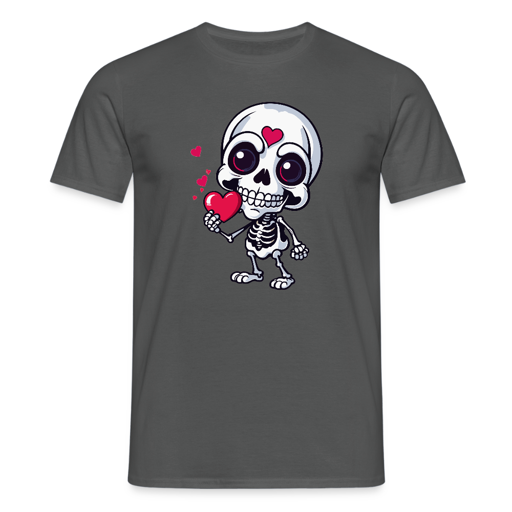 SSW2508Skelett mit Herz - Anthrazit