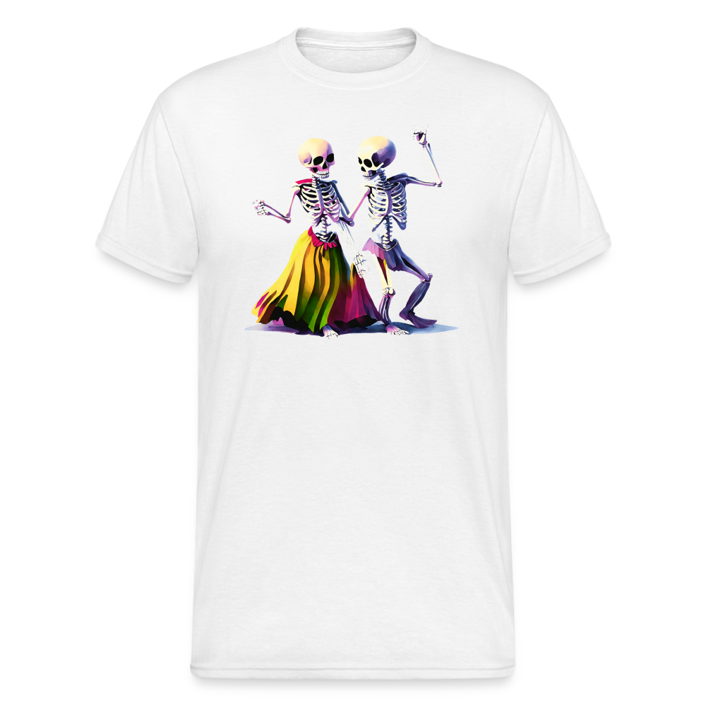 SSW2259Bunte_tanzende_Skelette - Weiß