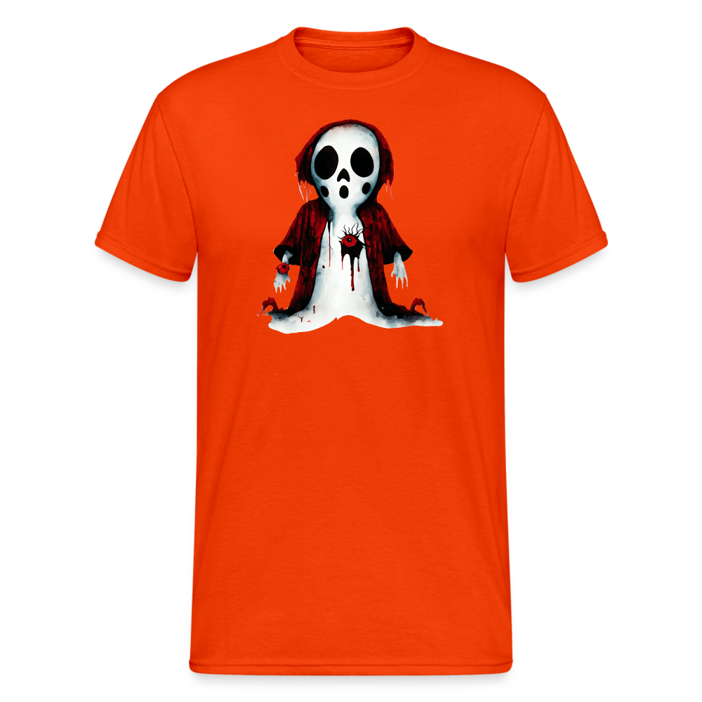 SSW2265Gruselige_weisshaarige_Figur_mit_blutigen_Augen_un - kräftig Orange