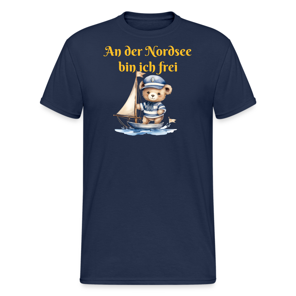 SSW2287An der Nordsee bin ich frei Seebär - Navy