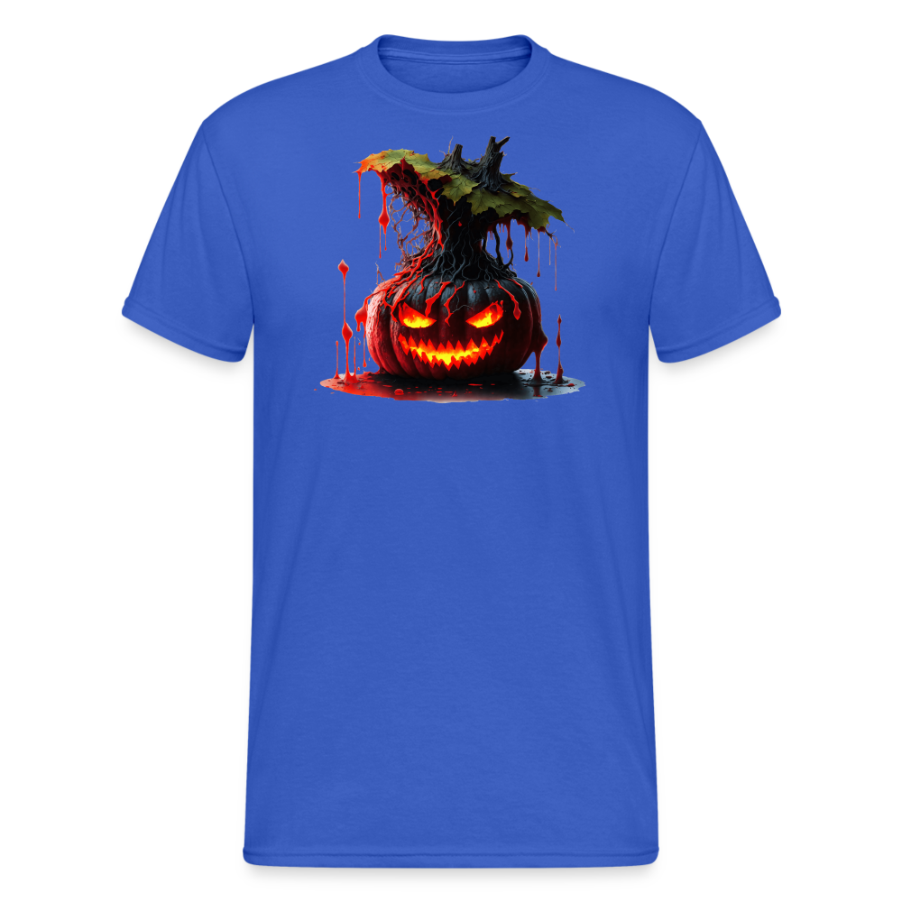 SSW22561 Gruseliger_Halloween-Kuerbis_mit_blutigen_Augen - Königsblau