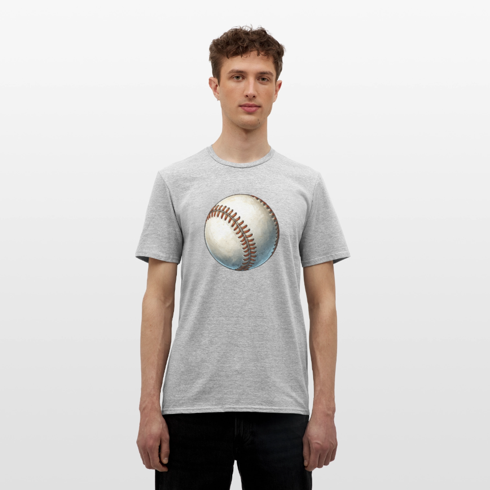 SSW2577Baseball - Grau meliert
