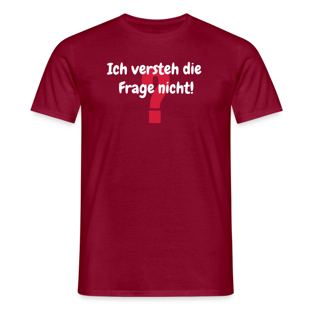 SSW2458Ich versteh die Frage nicht! - Ziegelrot